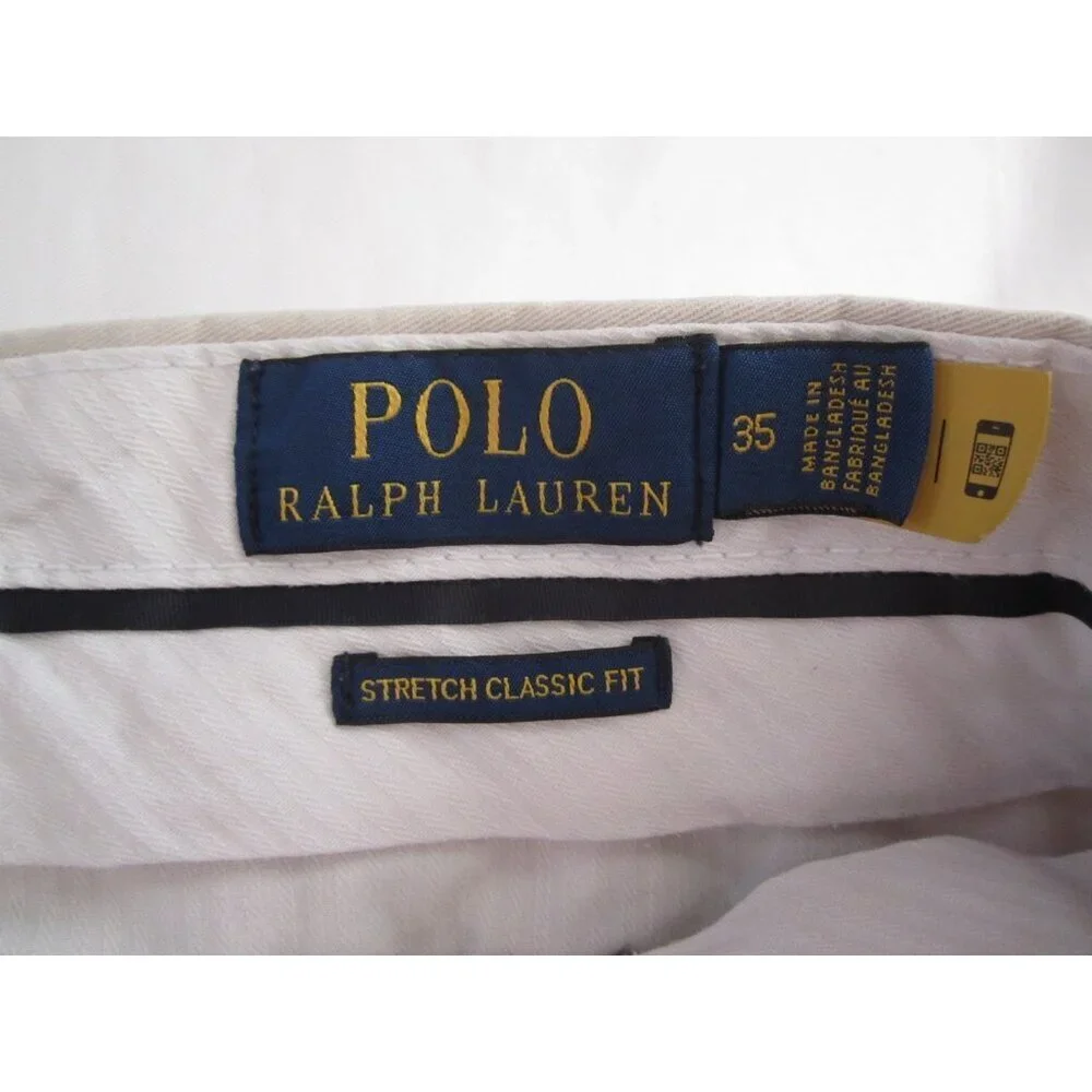 Men's Polo Ralph Lauren Classic‎ Fit Stretch Shorts Sz 35 (MP413)